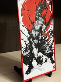 Venom Japanese Style 3D Printed Art – Marvel Wall Decor – Image 3