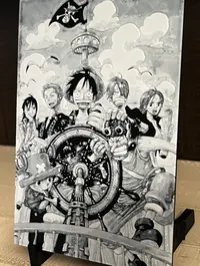 One Piece Pirate Ship 3D Printed Art – Anime Wall Decor – Image 2