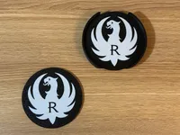 Ruger-Themed Coaster Set of 4 with Holder – 3D Printed – Image 2