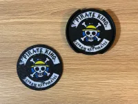 One Piece Anime Skull 3D Print Themed 3D Printed Coaster Set 4 Free Holder – Image 2