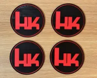 HK-Themed Coaster Set of 4 with Holder – 3D Printed – Image 1