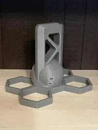 War Battle Skull AR15 Rifle Stand – Image 2