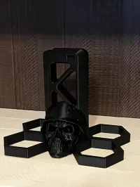 War Battle Skull AR15 Rifle Stand – Image 4