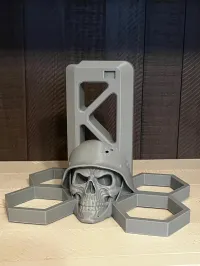 War Battle Skull AR15 Rifle Stand – Image 1