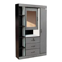 Ropero 3 Cuerpos Frost Mont Kandy + Librera – Image 1