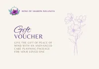 Gift Certificate - Advance Care Planning Quick Planning – Image 1