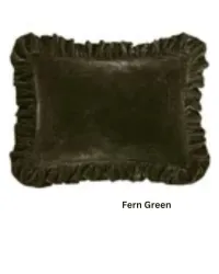 STELLA FAUX SILK VELVET OBLONG PILLOW – Image 4
