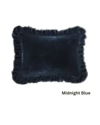 STELLA FAUX SILK VELVET OBLONG PILLOW – Image 5