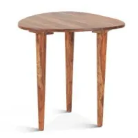 Solid Wood Accent Table – Image 1