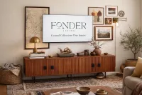 Ridgeway Slat Media Console – Image 2