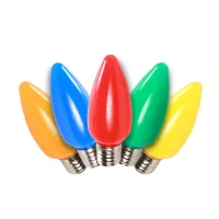 DIY C9 Christmas Light Kit – 100 ft | Choose Warm White, Red & White, or Multicolor | Includes Bulbs, Plugs, and Wire – Image 16