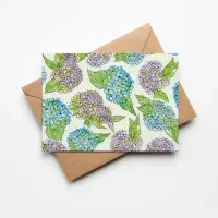 Hydrangea Note Card Set – Image 1