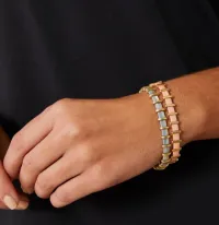 Lila Stretch Bracelet – Image 3
