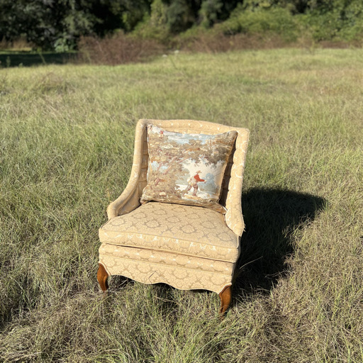 The Pine Apple House Avondale Hunting & Fishing Toile Pillow 22" – Image 2