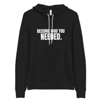 Become Who You Needed Unisex Hoodie — AiVA x Bella & Canvas – Image 7
