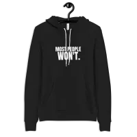 Most People Won’t Unisex Hoodie — AiVA x Bella & Canvas – Image 1