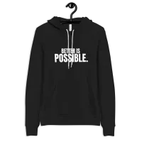 Better Is Possible Unisex Hoodie — AiVA x Bella & Canvas – Image 1