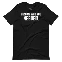 Become Who You Needed Unisex Tee — AiVA x Bella & Canvas – Image 8