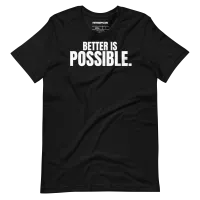 Better Is Possible Unisex Tee — AiVA x Bella & Canvas – Image 10