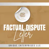 FACTUAL DISPUTE LETTERS – Image 1