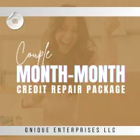 (COUPLES) MONTH- MONTH CREDIT REPAIR PACKAGE – Image 1