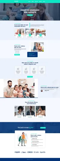 Insurance Website Template – Image 2