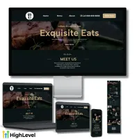 Restaurant Website Template – Image 2