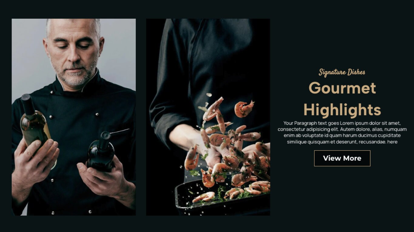 Restaurant Website Template – Image 5