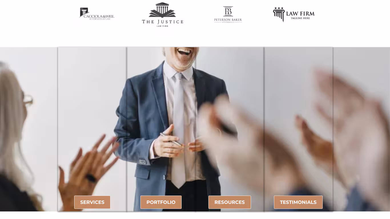 Lawyer Website Template – Image 3