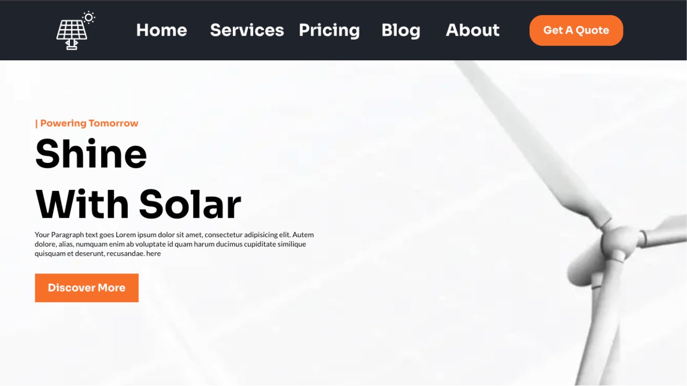 Solar Website Template – Image 6