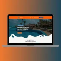 Pool Cleaning Website Template – Image 4