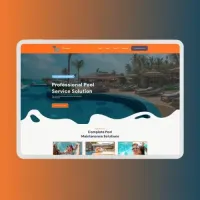 Pool Cleaning Website Template – Image 5