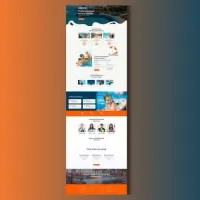 Pool Cleaning Website Template – Image 2
