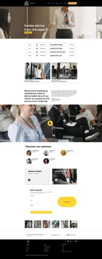 Conference Room Website Template – Image 2