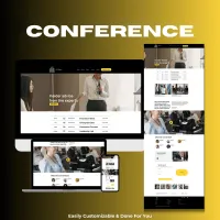Conference Room Website Template – Image 1