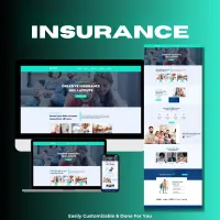 Insurance Website Template – Image 1