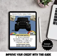 F- BAD CREDIT SCORES – Image 1