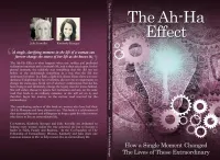 BOOK: The Ah-Ha Effect: How a Single Moment Changed the Lives of These Extraordinary Women – Image 2