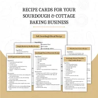 Sourdough & Homebased Bakery Business Bundle Downloads & Resources  – Image 4