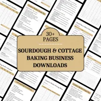Sourdough & Homebased Bakery Business Bundle Downloads & Resources  – Image 2
