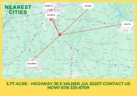 3.77 Acres - Highway 36 E, Milner GA 30257 – Image 1