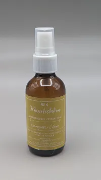 Aromatherapy Crystal Mist – Manifestation | Lemongrass & Citrine – Image 1