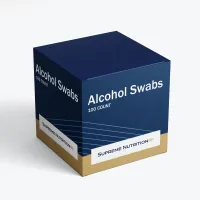 Alcohol swabs 100 Count – Image 1