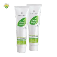 Aloe Vera Защитаваща паста за чувствителни зъби (двоен комплект) – Image 1