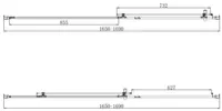 S6 Sliding Shower Door 1700 – Image 5
