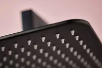 Square Shower Arm & Head Matte Black – Image 3