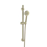 Exposed Riser Rail Brushed Brass – Image 1