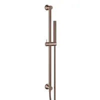 Riser Rail & Handset Including Hose Brushed Bronze – Image 1