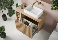 Alfie 800 Cabinet with Open Storage – Image 3