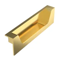 Aubrey Handle Pair Brushed Brass – Image 1